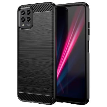 IZMAEL T-Mobile Revvl 6 Pro 5G Puzdro Carbon Bush TPU  KP29339 čierna