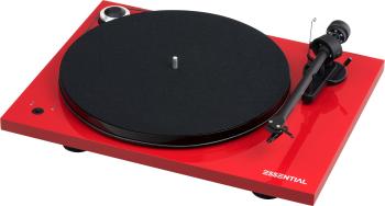 Pro-Ject Essential III SB + OM 10 High Gloss Red