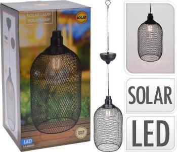 PROGARDEN Svítidlo solární závěsné s LED žárovkou 27 cm KO-DS1000030