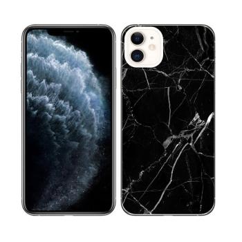 MY ART Ochranný obal Apple iPhone 11 BLACK MARBLE (142)