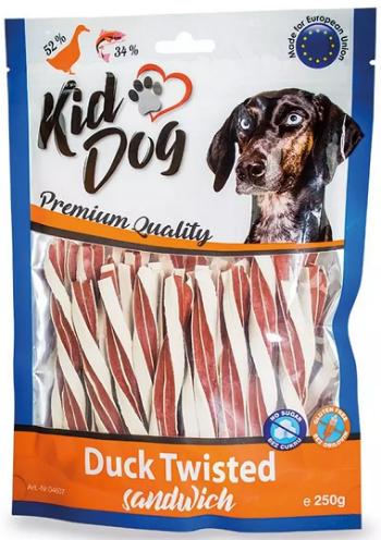 Kiddog kachní sendvič s treskou kroucený 250g