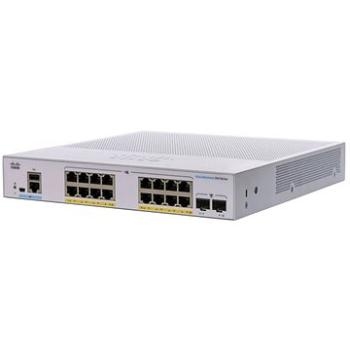 CISCO CBS350 Managed 16-port GE, PoE, 2× 1 G SFP (CBS350-16P-2G-EU)