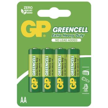 GP BATERIE GREENCELL AA, 4KS BLISTER, B1221