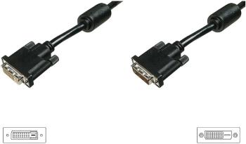 Digitus DVI predlžovací kábel #####DVI-D 24+1pol. Stecker, #####DVI-D 24+1pol. Buchse 4.50 m čierna AK-320200-050-S možn