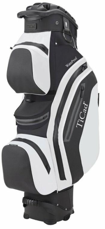 Ticad QO 14 Premium Water Resistant Black/White Cart Bag