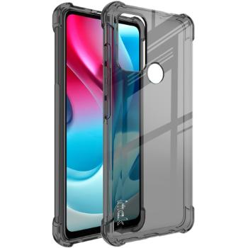 IMAK Ochranný silikónový kryt + fólia Motorola Moto G60s čierny