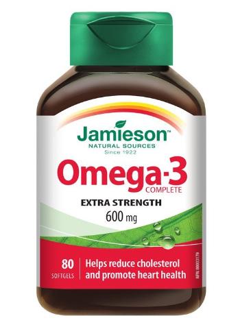 Jamieson Omega-3 complete 80 kapsúl