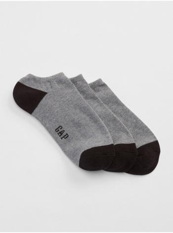 Šedé pánske ponožky GAP 3-Pack
