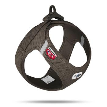 CURLI Postroj pre psov so sponou Air-Mesh Brown, 3XS, 1,5-3 kg