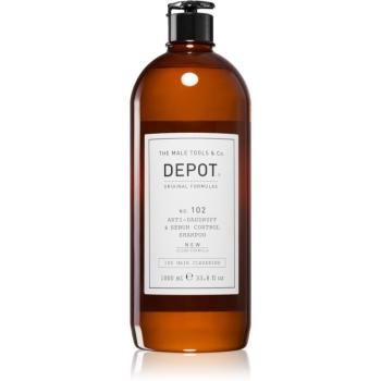 Depot No. 102 Anti-Dandruff & Sebum Control Shampoo šampón na obnovenie rovnováhy mastnej pokožky hlavy 1000 ml