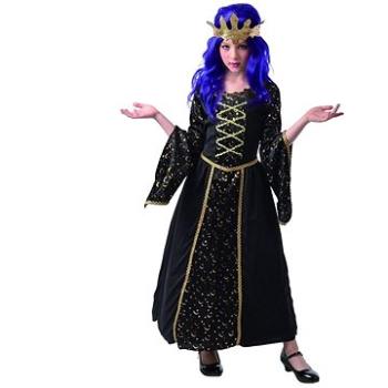 Šaty na karneval - čarodejníčka, 120 - 130 cm (8590756091879)