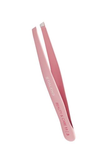 STALEKS Pinzeta na obočie so širokým skoseným hrotom Beauty & Care 11 Type 3 (Eyebrow Tweezers)