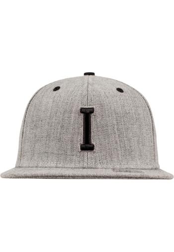 Urban Classics Letter Snapback I - htgrey/L