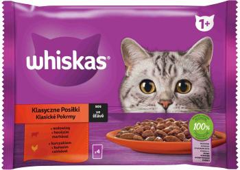 WHISKAS Kapsička Klasický výber so zeleninou v šťave 4pack