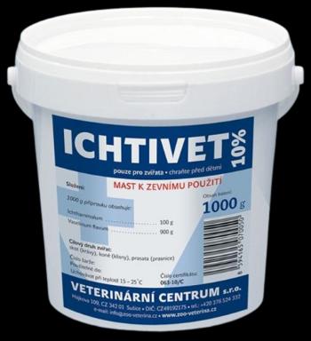 Ichtivet 10% ichtamolová masť pre zvieratá 1kg