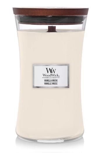 WOODWICK SVIECKA VANILLA MUSK VELKA 609G, 1743601E