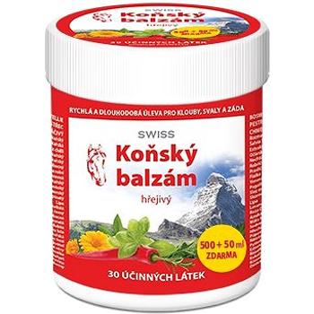 Konský balzam SWISS hrejivý 500 + 50 ml (8594059731494)