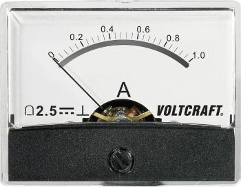 VOLTCRAFT AM-60X46/1A/DC Vstavané meracie zariadenie AM-60X46 / 1A / DC  1 A otočná cievka