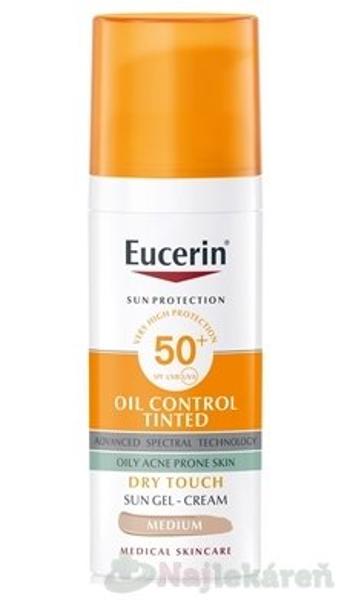 Eucerin SUN OIL CONTROL tónovaný SPF 50+ Medium 50ml