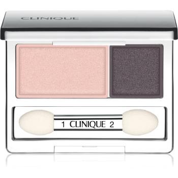 Clinique All About Shadow™ Duo očné tiene odtieň 15 Uptown Dowtown 2,2 g