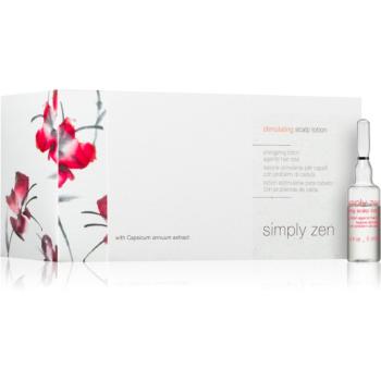 Simply Zen Stimulating Scalp Lotion mlieko na vlasy proti vypadávaniu vlasov 8x6 ml