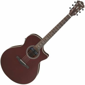 Ibanez AE100-BUF Burgundy Elektroakustická gitara Jumbo