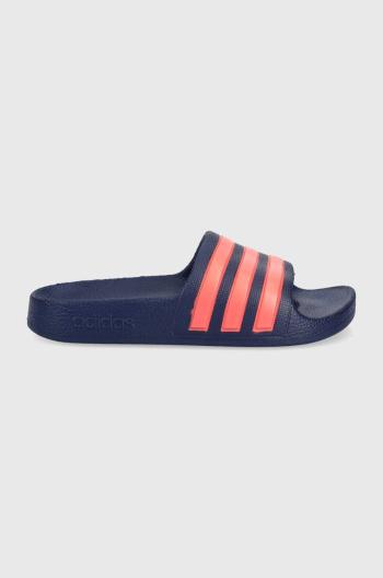 Detské šľapky adidas GV7856 tmavomodrá farba