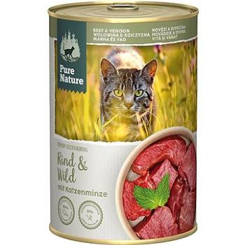 Pure Nature Cat Adult konzerva Hovädzia a Zverina 400 g (RD-PNCA00400BV-5752-CS)