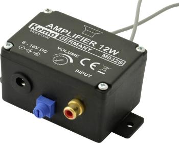 Kemo M032S mono zosilňovač hotový modul 6 V/DC, 9 V/DC, 12 V/DC, 16 V/DC 12 W 4 Ω