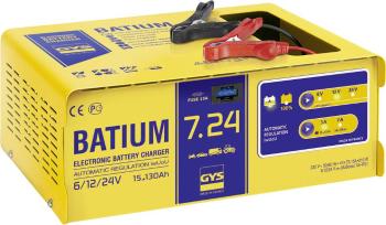 Automatická nabíjačka GYS Batium 7.24 6, 12 V, 24 V