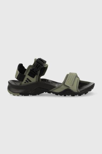 Sandále adidas TERREX Cyprex Sandal II pánske, zelená farba