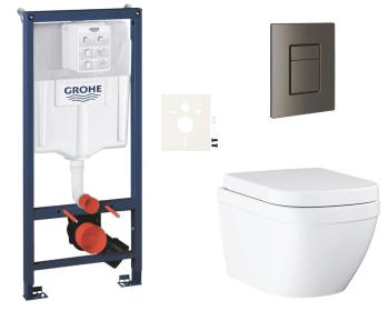 Závesný wc set do ľahkých stien / predstenová montáž Grohe Euro Ceramic SIKOGRSEUSCAL0