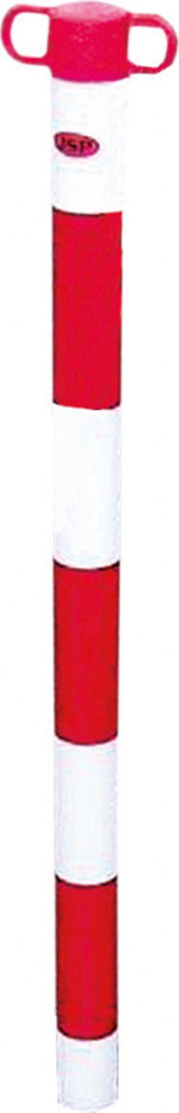 JSP HDE100- Stĺpik reť červená/biela