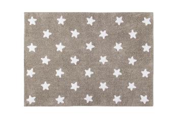 Ourbaby Stars rug linen 32039-0 obdĺžnik 120 x 160 cm sivá