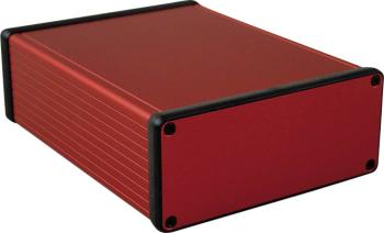 Hammond Electronics 1455Q1601RD 1455Q1601RD profilové puzdro 160 x 125 x 51.5  hliník  červená 1 ks