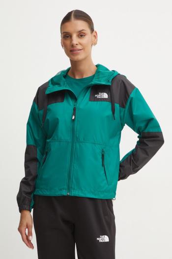 Bunda The North Face Sheru Jacket dámska, zelená farba, prechodná, NF0A4C9HNL11