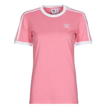 adidas  Tričká s krátkym rukávom 3 STRIPES TEE  Ružová