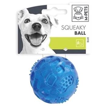 M-Pets Squeaky Ball modrá 6,3 cm (6953182710752)