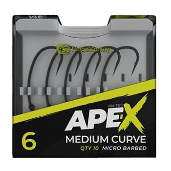 RidgeMonkey Ape-X Medium Curve Barbed 10 ks (RYB910376nad)