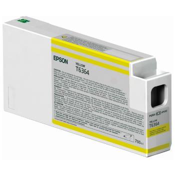 EPSON T6364 (C13T636400) - originálna cartridge, žltá, 700ml
