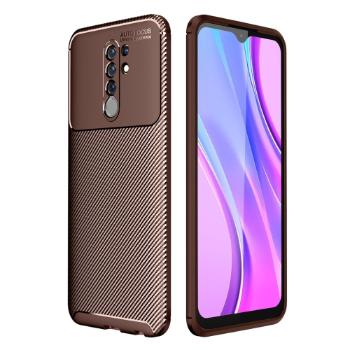 BEETLE TPU obal Xiaomi Redmi 9 hnedý