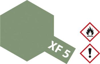 Tamiya akrylová farba zelená (matná) XF-5 sklenená nádoba 23 ml