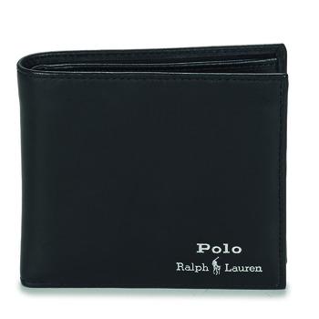 Polo Ralph Lauren  Peňaženky GLD FL BFC-WALLET-SMOOTH LEATHER  Čierna