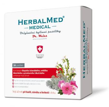 Dr.Weiss Herbalmed medical Antivirus - bylinné pastilky 20 ks