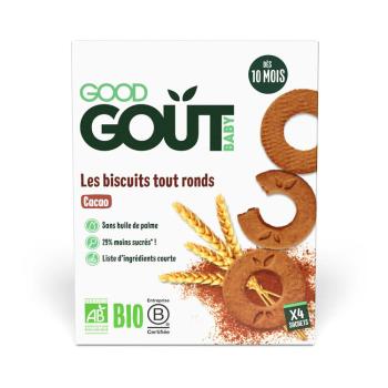 GOOD GOUT Kakaové kolieska BIO 80 g