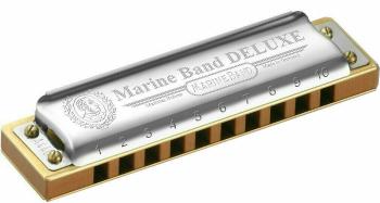 Hohner Marine Band Deluxe G-major Diatonická ústna harmonika