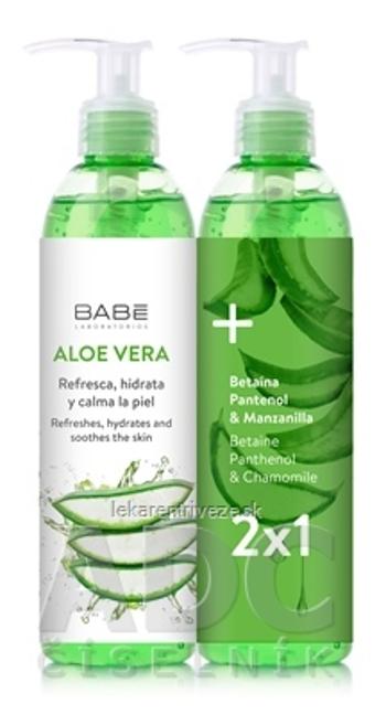 BABÉ TELO ALOE VERA GÉL 100% 2x300 ml, 1x1 set