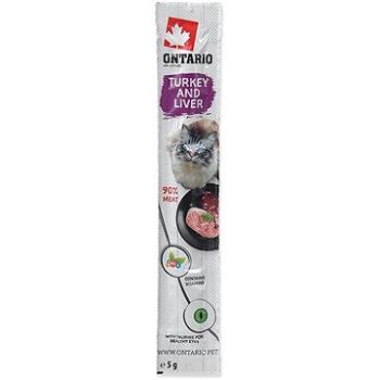 ONTARIO Stick for cats Turkey & Liver 5 g (8595091766772)