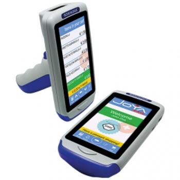 Joya Touch Plus Kit 911350042, 2D, BT (BLE), Wi-Fi, NFC, Gun, kit (USB), blue, grey, WEC 7