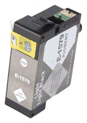 EPSON T1579 (C13T15794010) - kompatibilná cartridge, svetlo čierna, 29,5ml